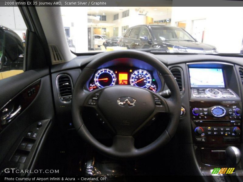 Scarlet Silver / Graphite 2008 Infiniti EX 35 Journey AWD