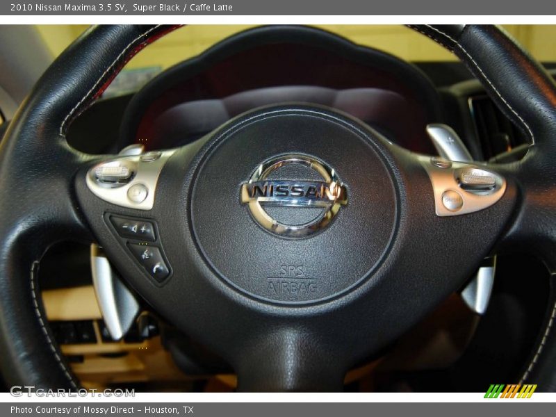 Super Black / Caffe Latte 2010 Nissan Maxima 3.5 SV