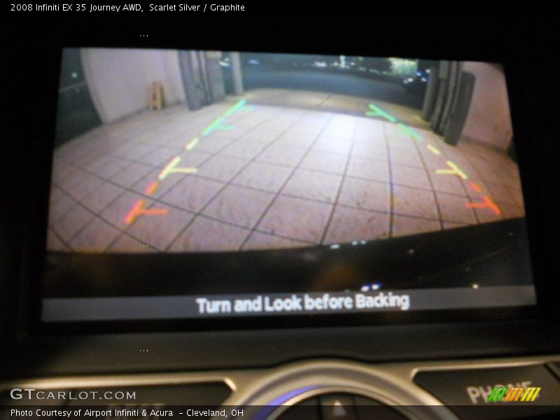 Scarlet Silver / Graphite 2008 Infiniti EX 35 Journey AWD