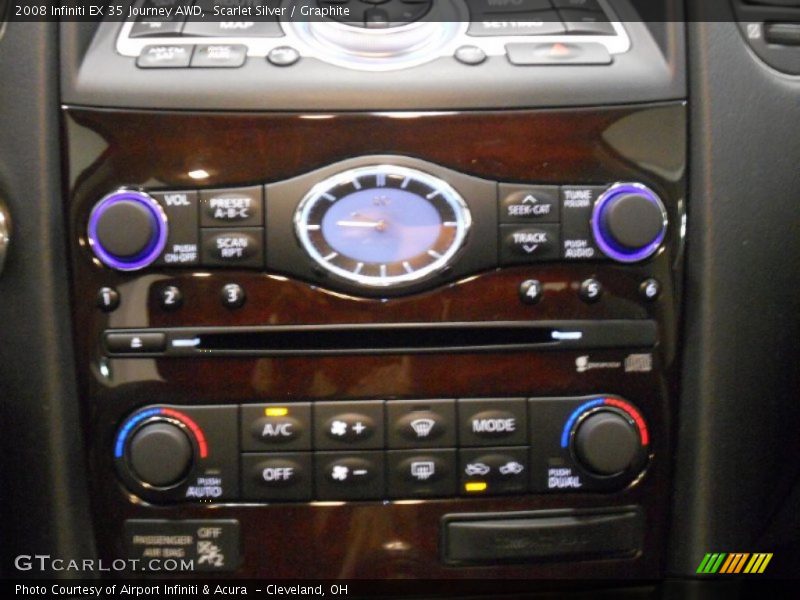 Scarlet Silver / Graphite 2008 Infiniti EX 35 Journey AWD