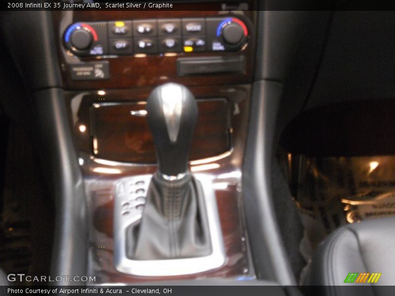 Scarlet Silver / Graphite 2008 Infiniti EX 35 Journey AWD