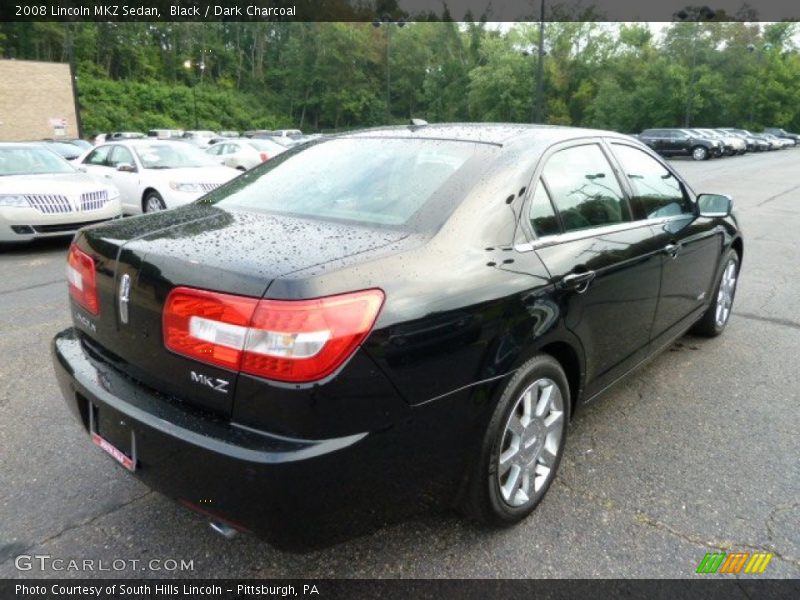 Black / Dark Charcoal 2008 Lincoln MKZ Sedan