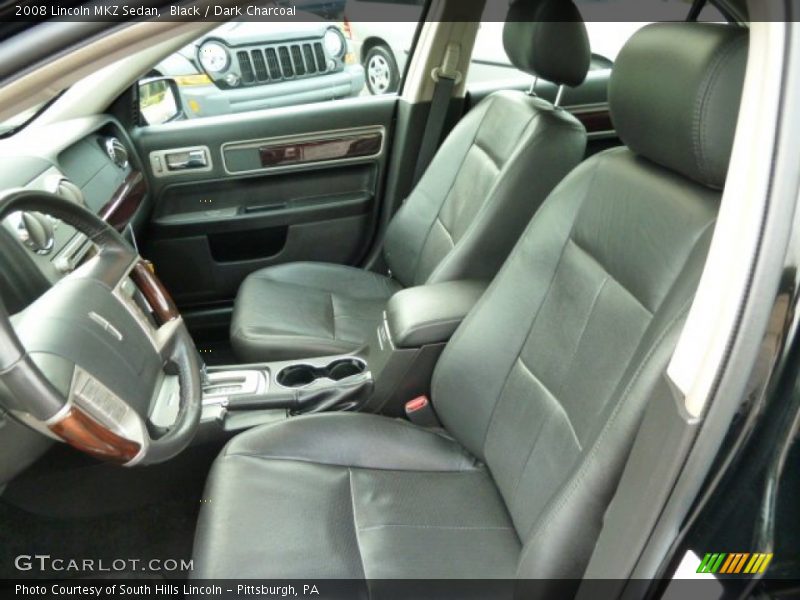 Black / Dark Charcoal 2008 Lincoln MKZ Sedan