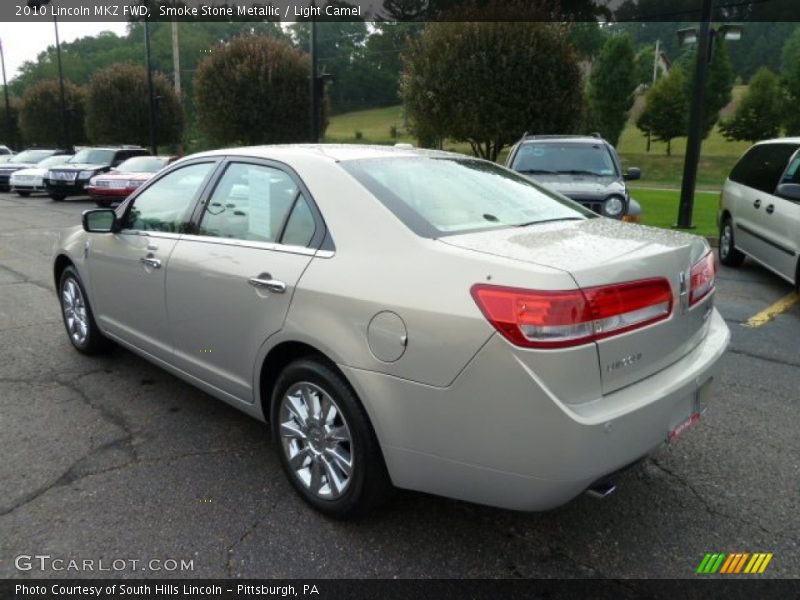 Smoke Stone Metallic / Light Camel 2010 Lincoln MKZ FWD