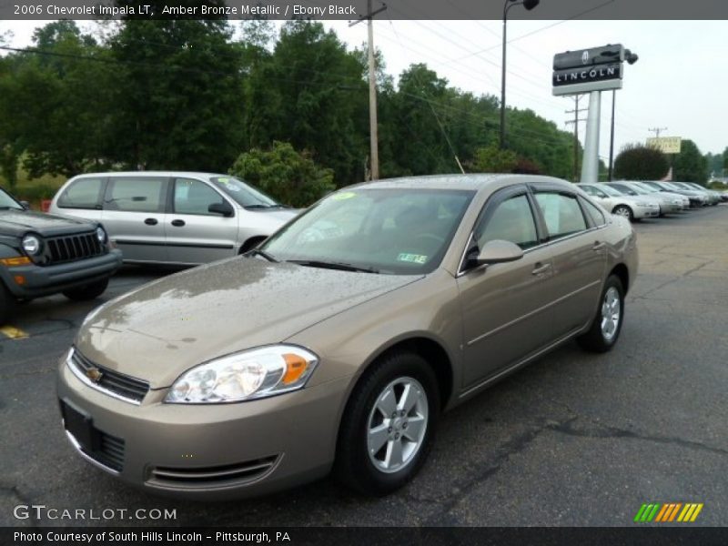 Amber Bronze Metallic / Ebony Black 2006 Chevrolet Impala LT