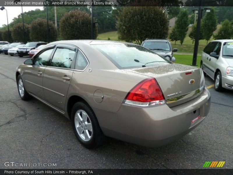 Amber Bronze Metallic / Ebony Black 2006 Chevrolet Impala LT