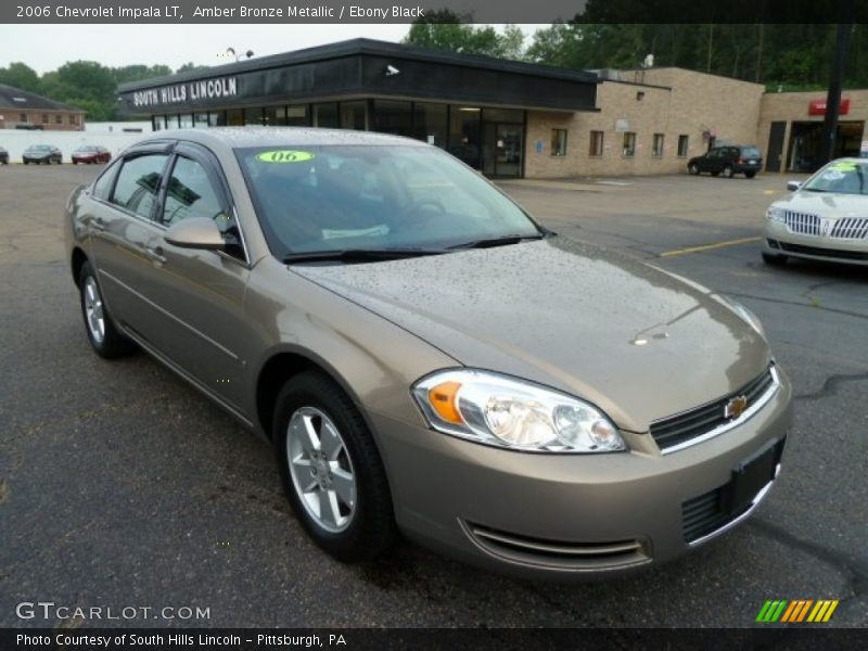 Amber Bronze Metallic / Ebony Black 2006 Chevrolet Impala LT