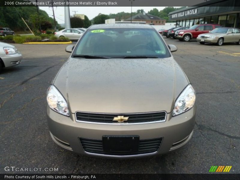 Amber Bronze Metallic / Ebony Black 2006 Chevrolet Impala LT