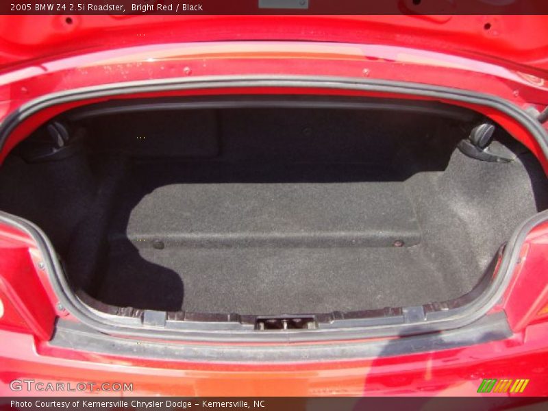 Bright Red / Black 2005 BMW Z4 2.5i Roadster