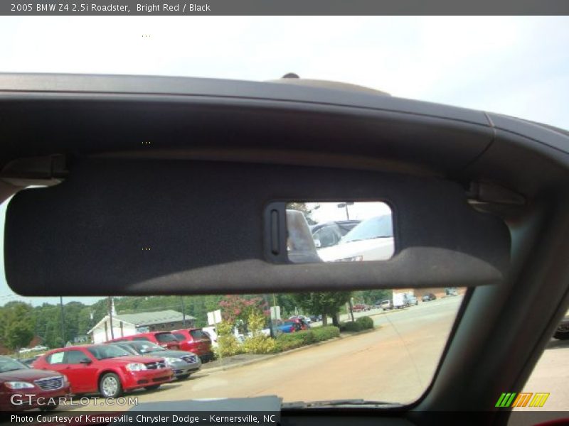 Bright Red / Black 2005 BMW Z4 2.5i Roadster