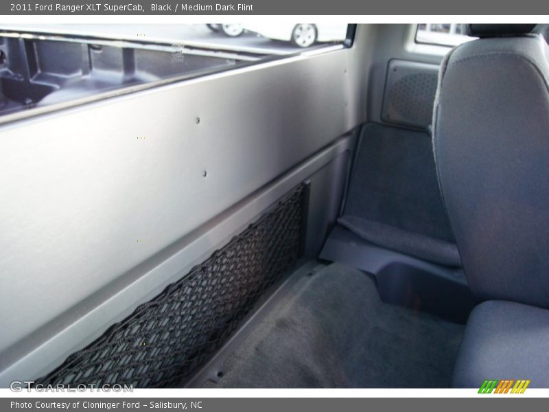 Black / Medium Dark Flint 2011 Ford Ranger XLT SuperCab