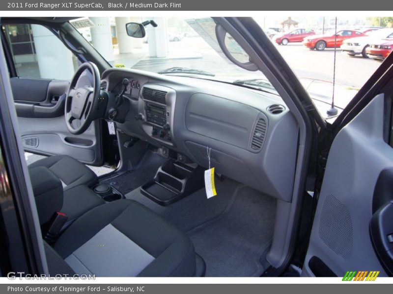 Dashboard of 2011 Ranger XLT SuperCab