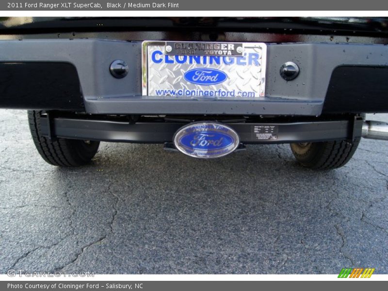 Black / Medium Dark Flint 2011 Ford Ranger XLT SuperCab