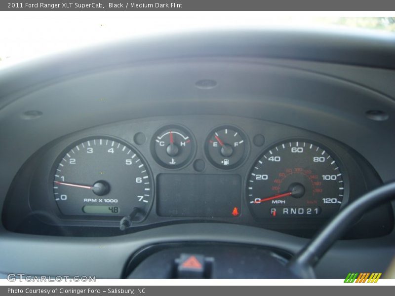  2011 Ranger XLT SuperCab XLT SuperCab Gauges