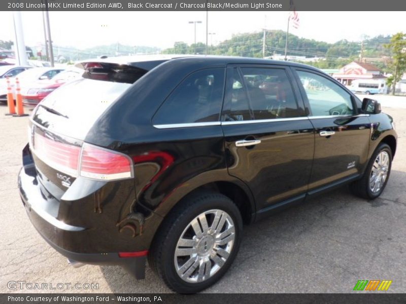 Black Clearcoat / Charcoal Black/Medium Light Stone 2008 Lincoln MKX Limited Edition AWD