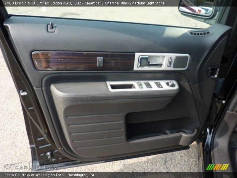 Black Clearcoat / Charcoal Black/Medium Light Stone 2008 Lincoln MKX Limited Edition AWD