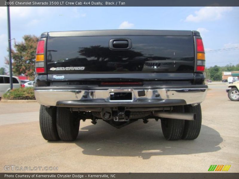 Black / Tan 2006 Chevrolet Silverado 3500 LT Crew Cab 4x4 Dually