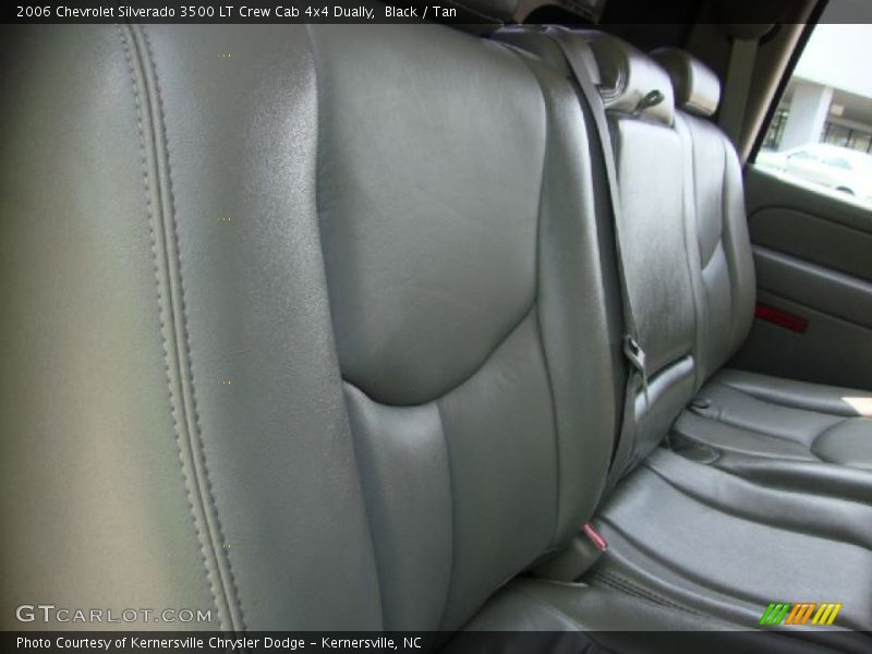 Black / Tan 2006 Chevrolet Silverado 3500 LT Crew Cab 4x4 Dually
