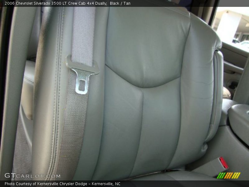 Black / Tan 2006 Chevrolet Silverado 3500 LT Crew Cab 4x4 Dually