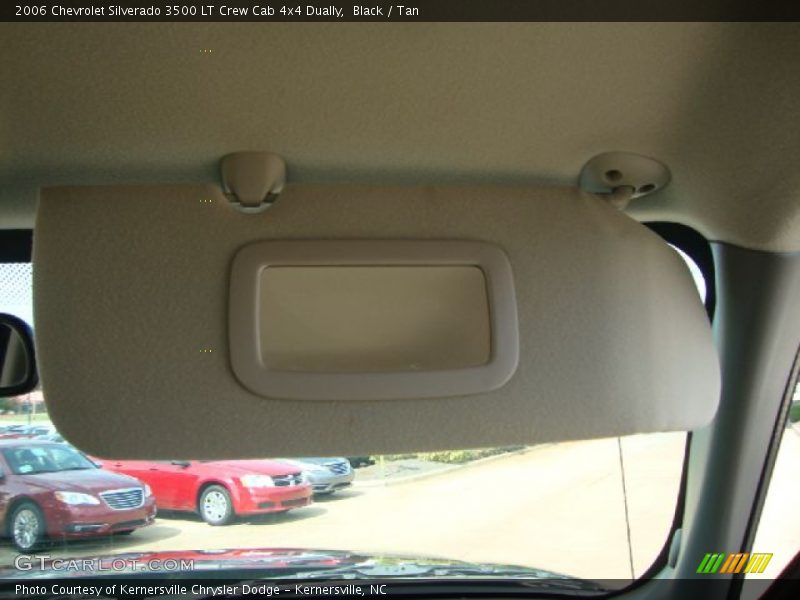 Black / Tan 2006 Chevrolet Silverado 3500 LT Crew Cab 4x4 Dually