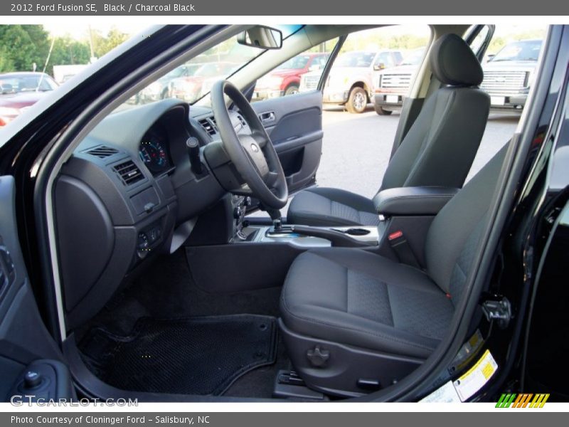 Black / Charcoal Black 2012 Ford Fusion SE