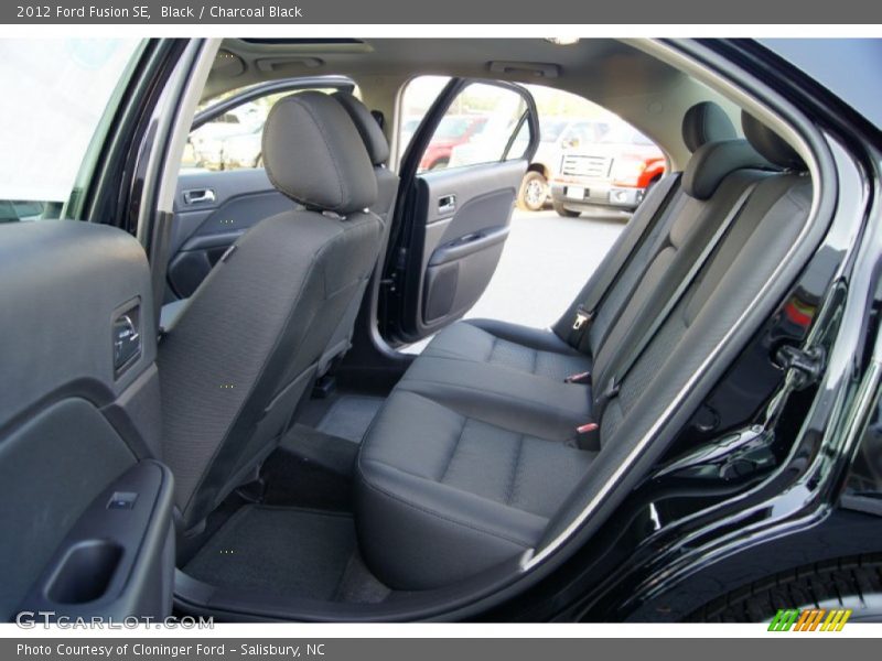 Black / Charcoal Black 2012 Ford Fusion SE