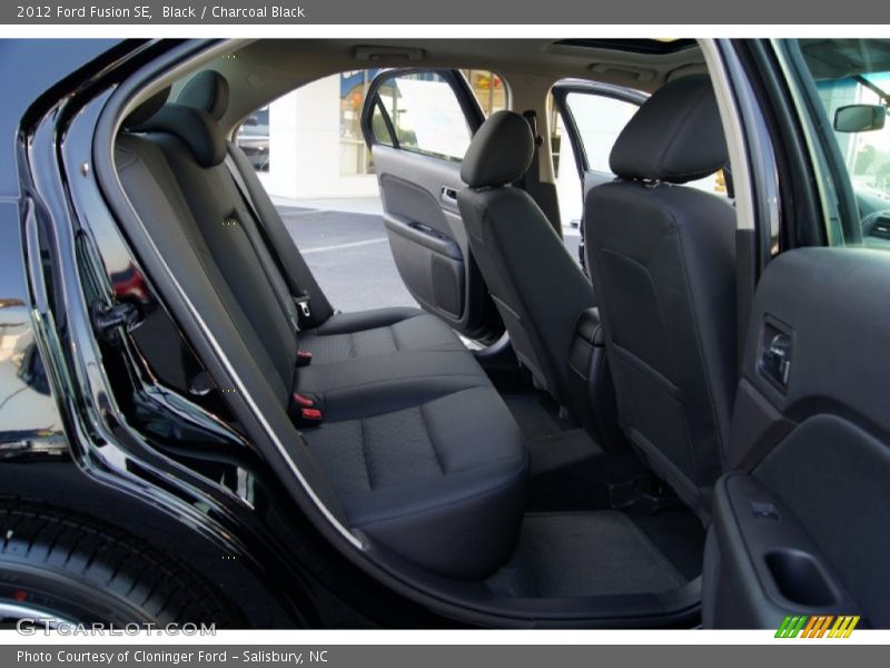 Black / Charcoal Black 2012 Ford Fusion SE