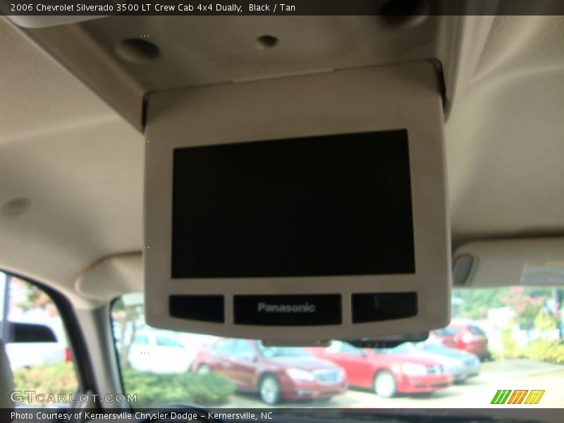 Black / Tan 2006 Chevrolet Silverado 3500 LT Crew Cab 4x4 Dually