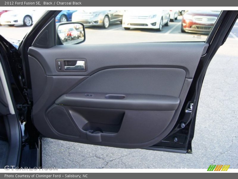 Black / Charcoal Black 2012 Ford Fusion SE