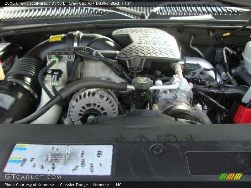  2006 Silverado 3500 LT Crew Cab 4x4 Dually Engine - 6.6 Liter OHV 32-Valve Duramax Turbo Diesel V8