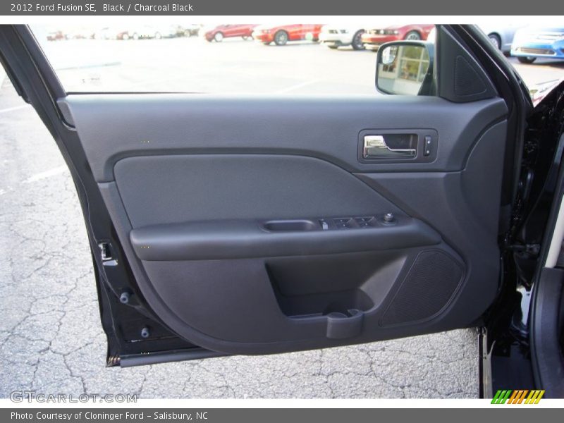 Black / Charcoal Black 2012 Ford Fusion SE