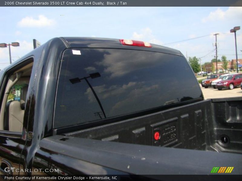 Black / Tan 2006 Chevrolet Silverado 3500 LT Crew Cab 4x4 Dually
