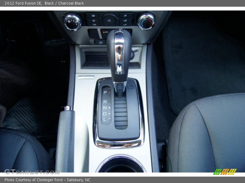 Black / Charcoal Black 2012 Ford Fusion SE
