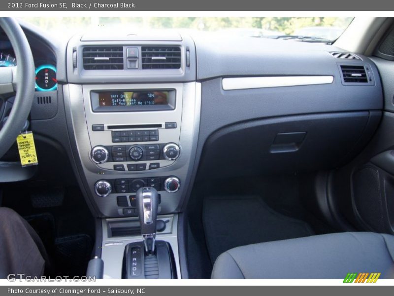 Black / Charcoal Black 2012 Ford Fusion SE