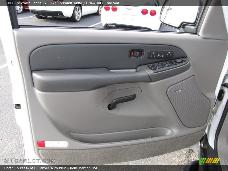 Summit White / Gray/Dark Charcoal 2003 Chevrolet Tahoe Z71 4x4