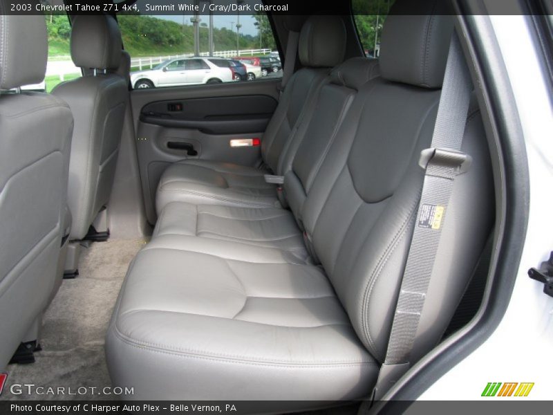 Summit White / Gray/Dark Charcoal 2003 Chevrolet Tahoe Z71 4x4