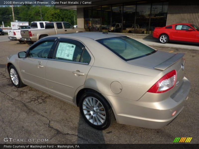 Dune Pearl Metallic / Camel 2008 Mercury Milan I4 Premier
