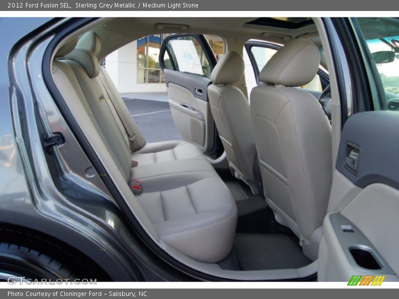 Sterling Grey Metallic / Medium Light Stone 2012 Ford Fusion SEL
