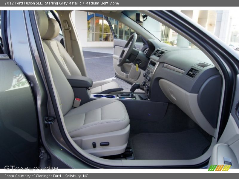 Sterling Grey Metallic / Medium Light Stone 2012 Ford Fusion SEL