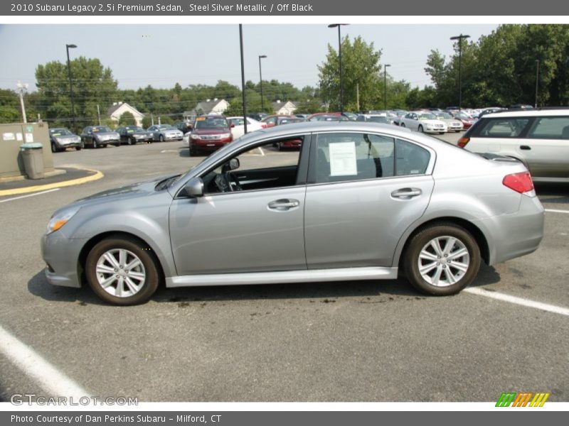  2010 Legacy 2.5i Premium Sedan Steel Silver Metallic