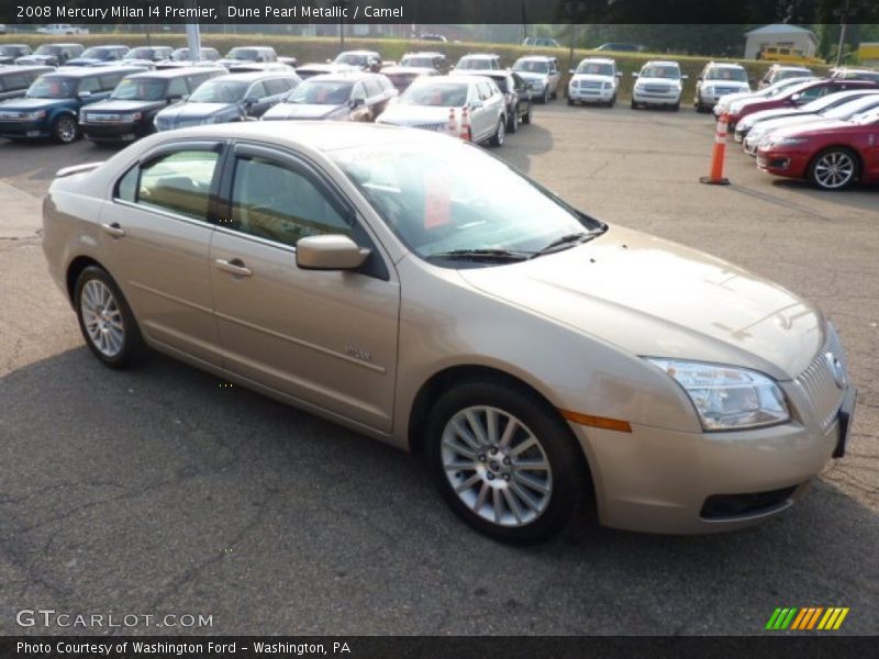 Dune Pearl Metallic / Camel 2008 Mercury Milan I4 Premier