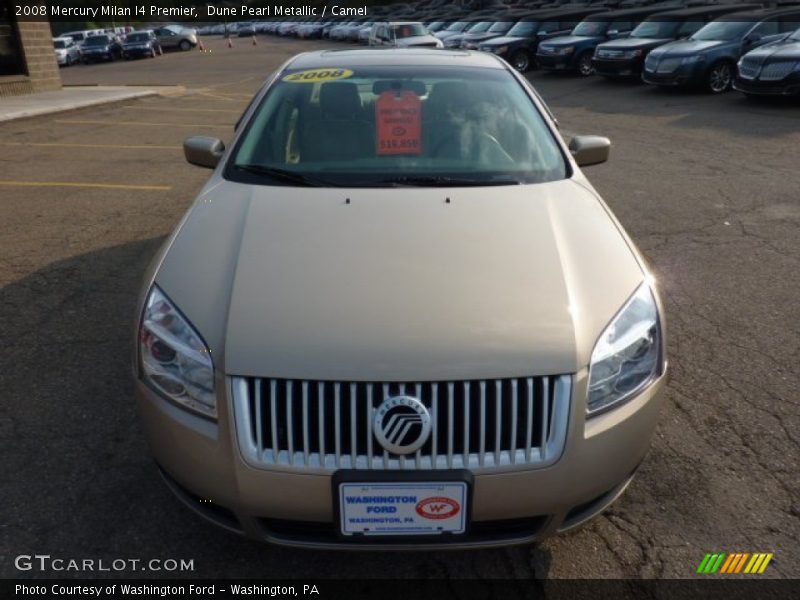 Dune Pearl Metallic / Camel 2008 Mercury Milan I4 Premier