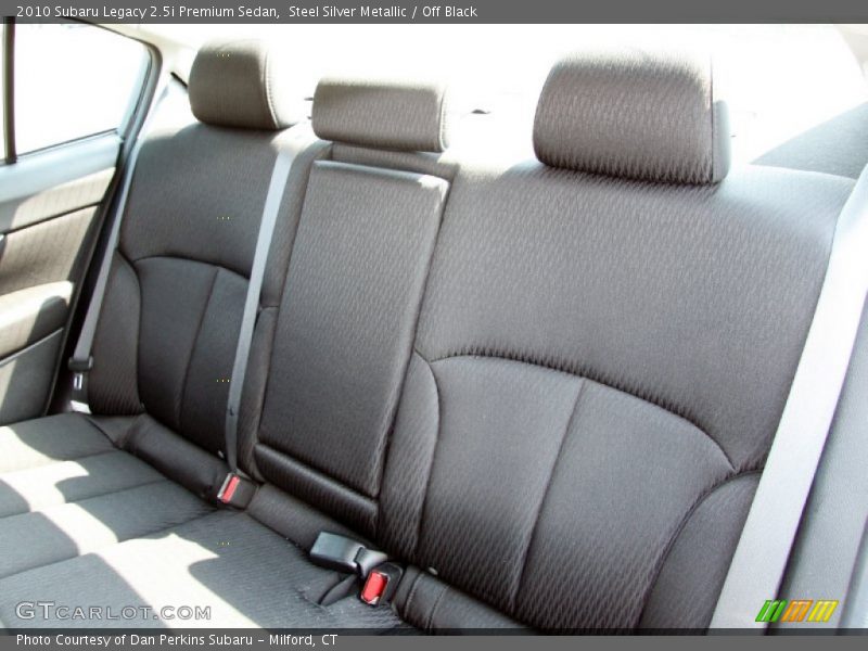 Steel Silver Metallic / Off Black 2010 Subaru Legacy 2.5i Premium Sedan