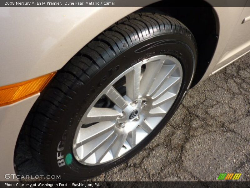 Dune Pearl Metallic / Camel 2008 Mercury Milan I4 Premier