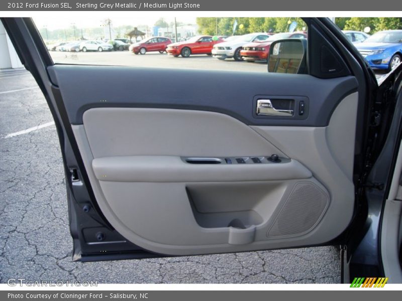 Sterling Grey Metallic / Medium Light Stone 2012 Ford Fusion SEL
