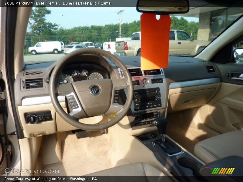 Dune Pearl Metallic / Camel 2008 Mercury Milan I4 Premier