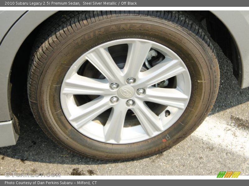  2010 Legacy 2.5i Premium Sedan Wheel