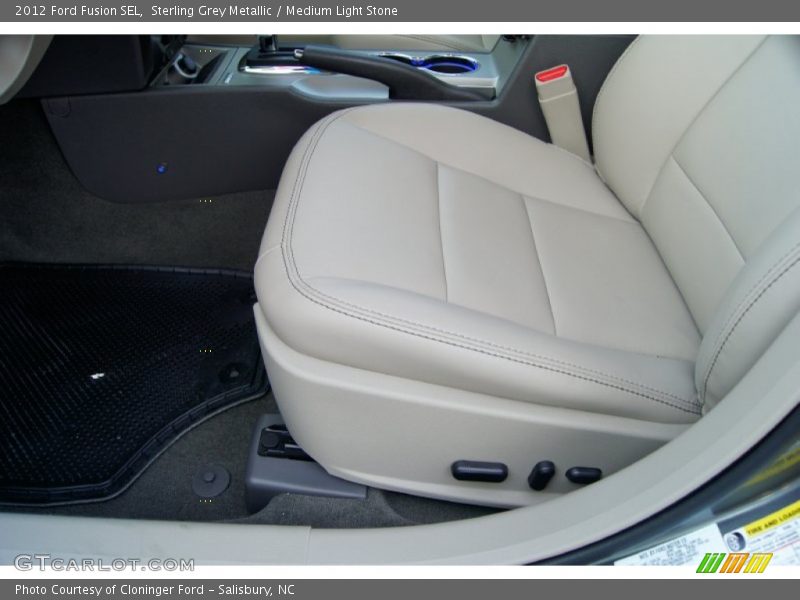 Sterling Grey Metallic / Medium Light Stone 2012 Ford Fusion SEL