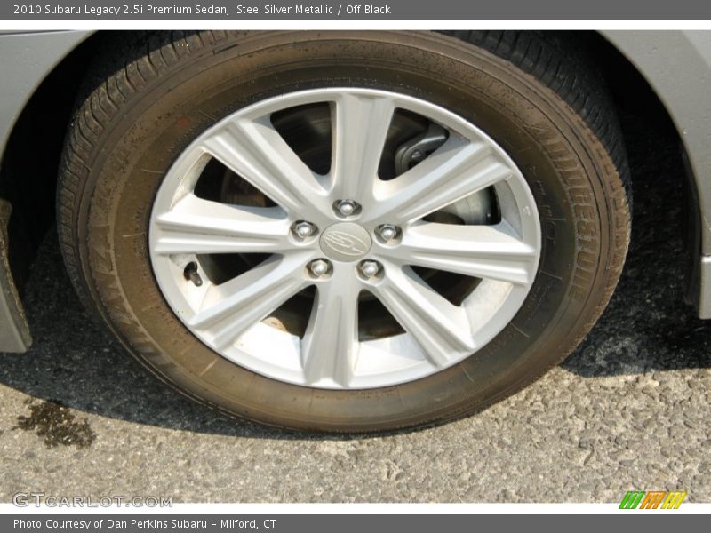  2010 Legacy 2.5i Premium Sedan Wheel