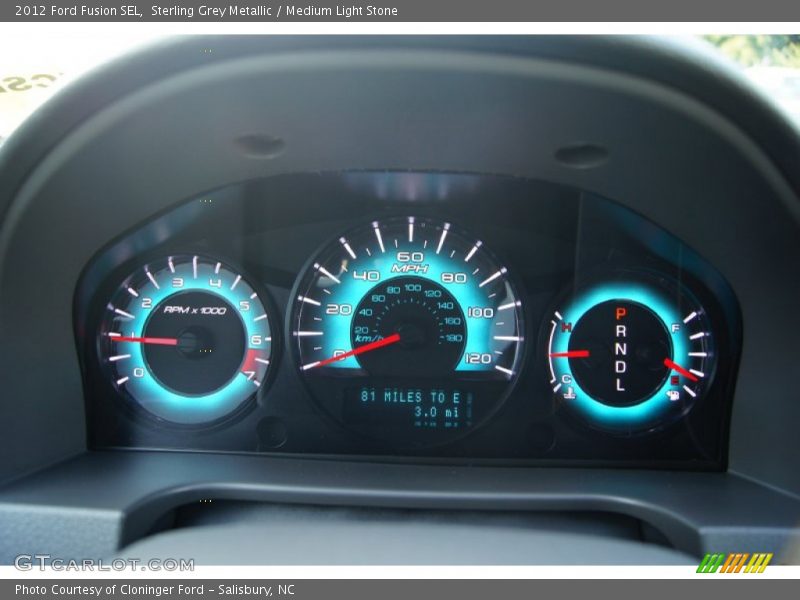  2012 Fusion SEL SEL Gauges